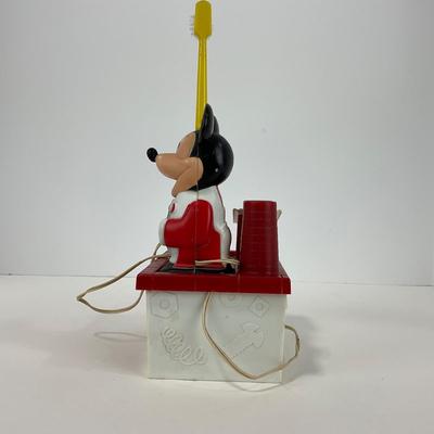 -223- COLLECTIBLE | 1973 Walt Disney Mickey Mouse Factory Electric Tooth Brush