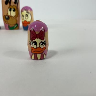 -224- COLLECTIBLE | Hand Painted Disney Russian Doll Nesting Set