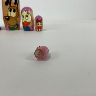 -224- COLLECTIBLE | Hand Painted Disney Russian Doll Nesting Set