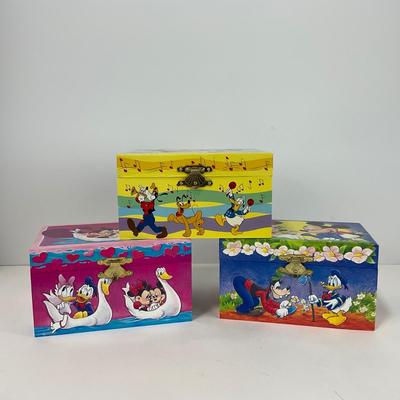 -225- TOYS | Disney Mickey Mouse Music Box Set