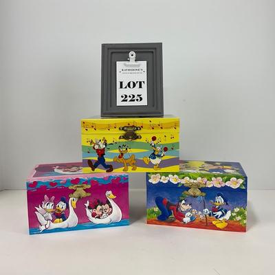 -225- TOYS | Disney Mickey Mouse Music Box Set