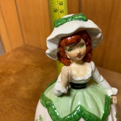 Vintage Irish girl music box