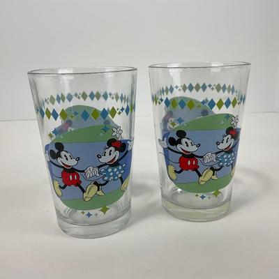 -222- DISHES | Mickey Mouse Set Of Childrenâ€™s Bowls & Glasses