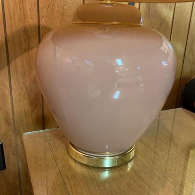 Pair of Vintage ginger jar lamps,