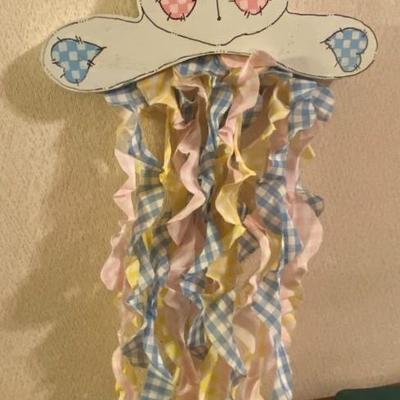 Easter Decor Lot (With Bonus Vintage Dictionary)