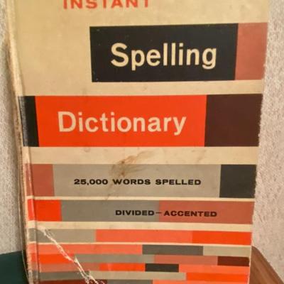 Easter Decor Lot (With Bonus Vintage Dictionary)