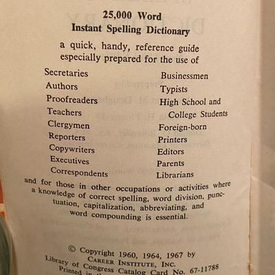 Easter Decor Lot (With Bonus Vintage Dictionary)