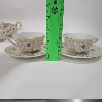 Vintage Limoges France, Gout De Ville, tea set