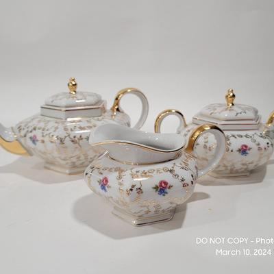 Vintage Limoges France, Gout De Ville, tea set