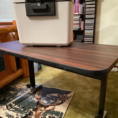 Adjustable Table and Safe Lot