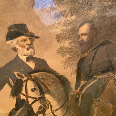 Frames Chancellorsville Civil War Print