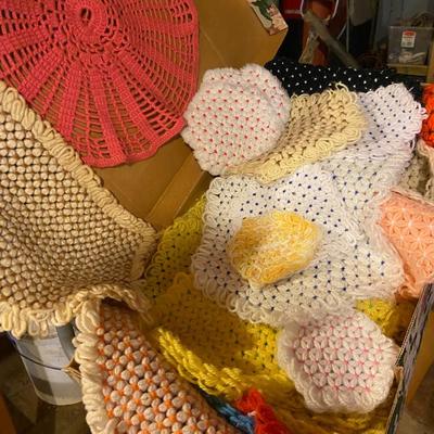 NEW Box of Vintage Placemat and Doilies