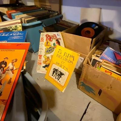 LPs and 45s Lot