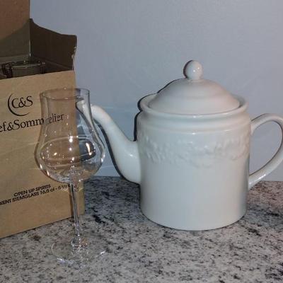 Norman Rockwell, Corelle, Ambient Stemglass, Teapot, Johann Haviland Salt & Pepper