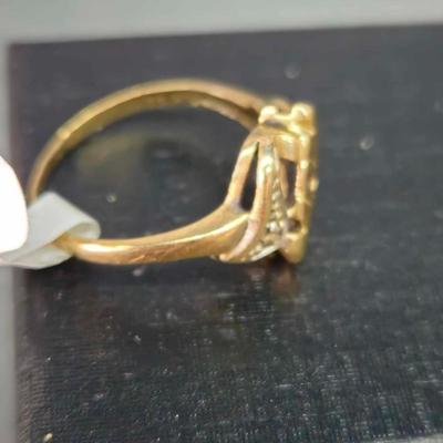 10kt Gold Mom Ring (Size 5.5)