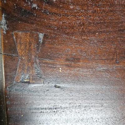 2 small antique side tables