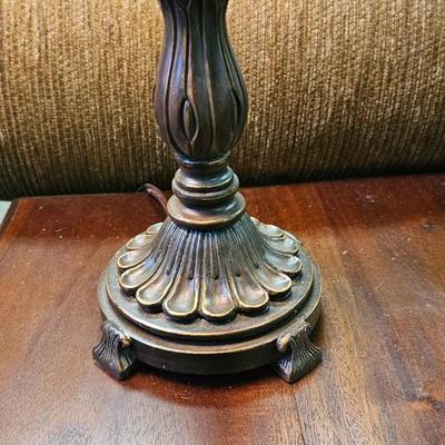 2 candlestick lamps