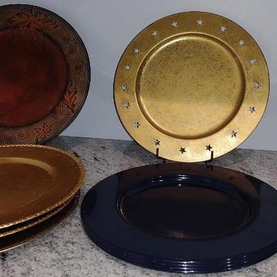 Plates, Chargers, Coasters and Serving trays