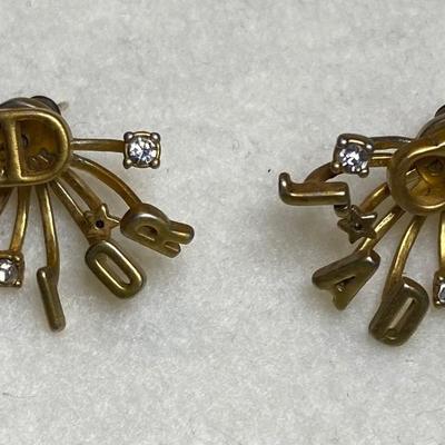 Christian Dior J’Adior earrings