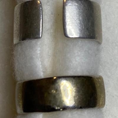 Smiley face and planet rings. Both size 6.5