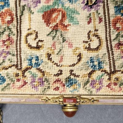 Small Antique Petit Point Purse