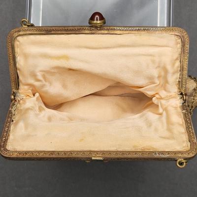 Small Antique Petit Point Purse