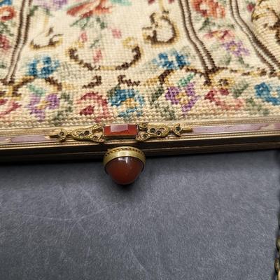 Small Antique Petit Point Purse