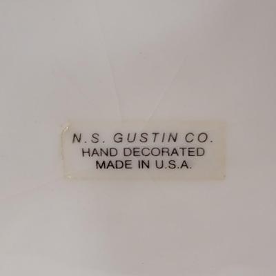 HUGE Vintage N.S. Gustin Co. Pig cookie jar