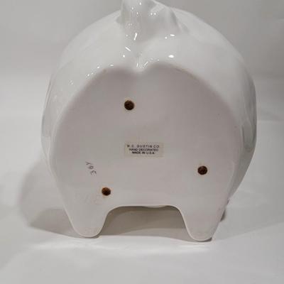 HUGE Vintage N.S. Gustin Co. Pig cookie jar