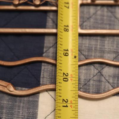 Woven Metal Sailboat Wall Hanging