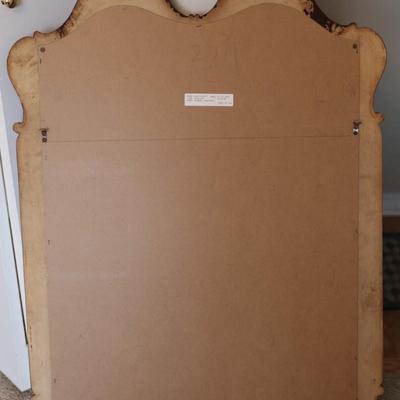 Vertical Brown Mirror