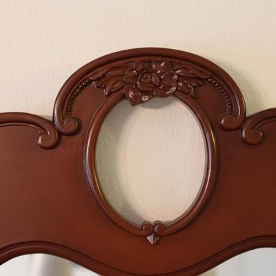 Vertical Brown Mirror