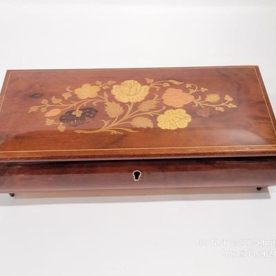 Handmade Swiss Jewlery Music Box