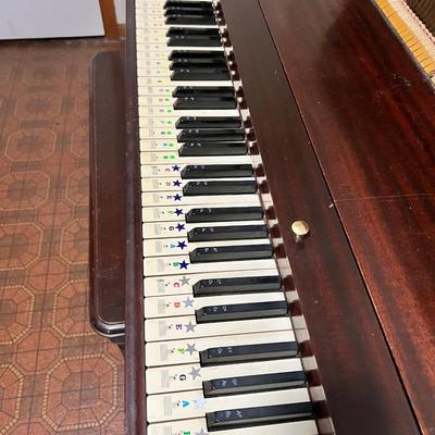 Wurlitzer Upright Piano And Bench