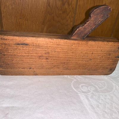 Vintage pair of wood block planers