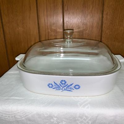 Corning Ware Blue Cornflower Casseroles
