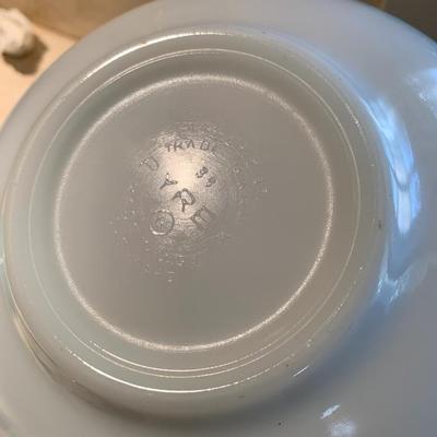 Pyrex Butterprint Amish Cinderella Mixing Bowls Nesting