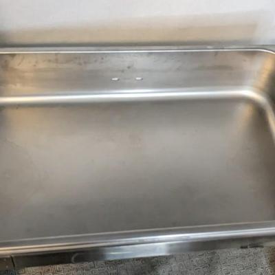 Tramontina 21"x`13" Chafing Dishes with Extra Chafers