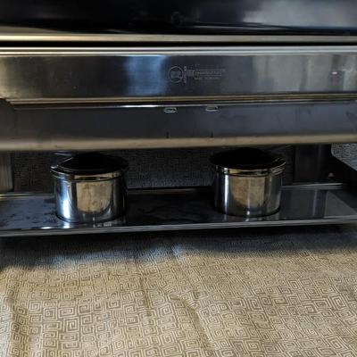 Tramontina 21"x`13" Chafing Dishes with Extra Chafers
