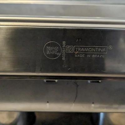 Tramontina 21"x`13" Chafing Dishes with Extra Chafers