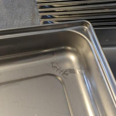 Tramontina 21"x`13" Chafing Dishes with Extra Chafers