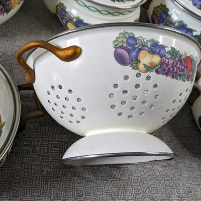 Cornucopia Enamel Cookware
