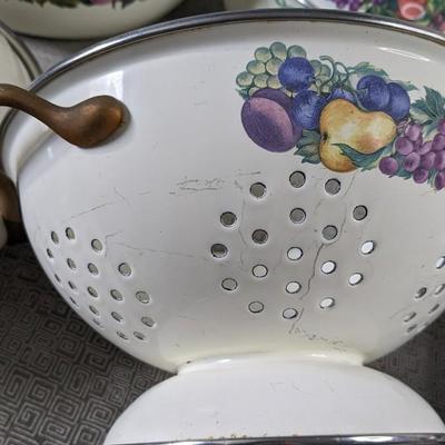 Cornucopia Enamel Cookware