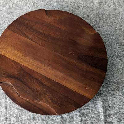 Nambe Cheese Board with Knife and Spreader