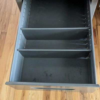 Mid Century Metal Office Desk