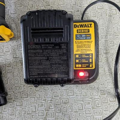 DeWalt 20V Impact Drill with 2 Batteries