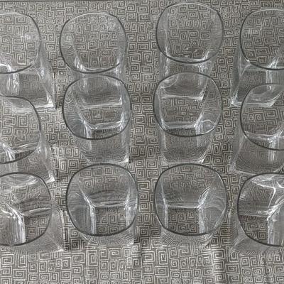 Square Base Glass Tumblers
