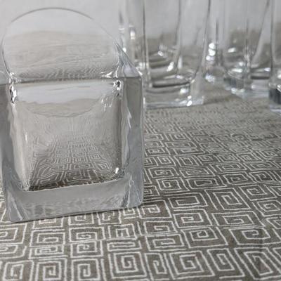 Square Base Glass Tumblers