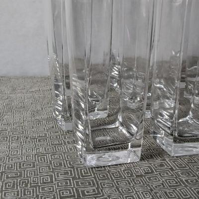 Square Base Glass Tumblers