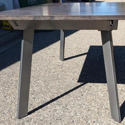 Dining Table with Leaf Storage